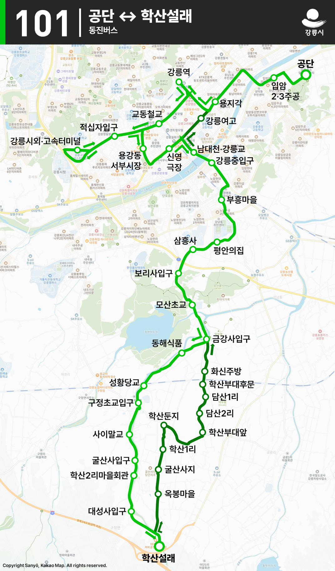 파일:강릉_101_노선도.png